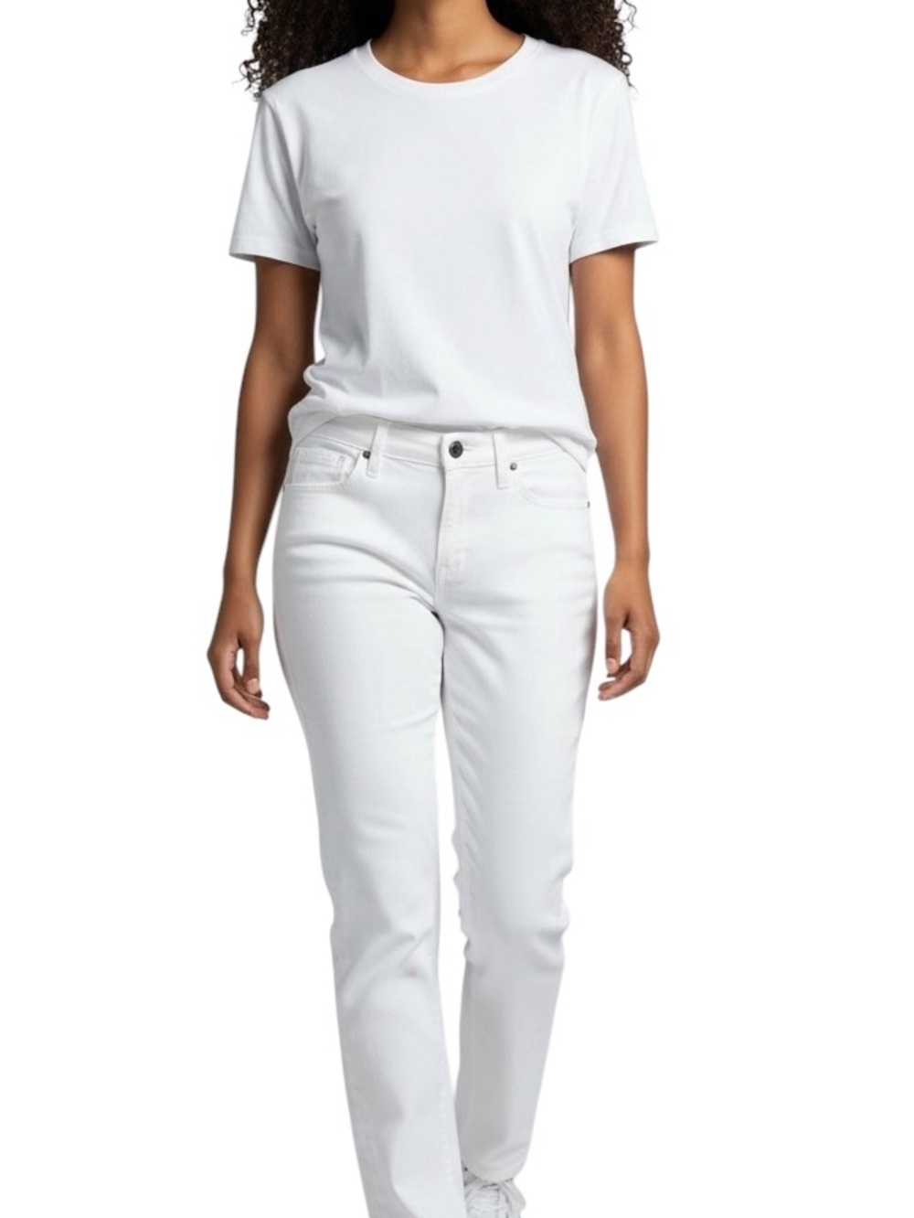 Joe's Jeans Straight Leg Jeans in White Sz W-28